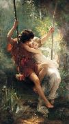 Pierre Auguste Cot Spring, 1873 oil on canvas